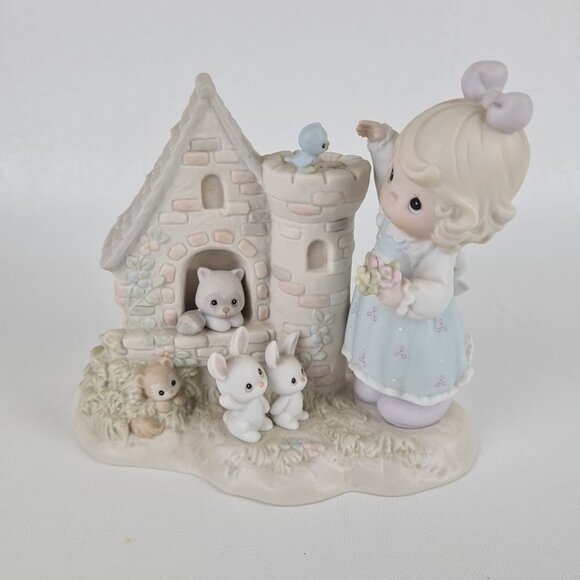 Precious Moments Grandpa's Island Porcelain Figurine 129259 Chapel Exclusive - Picture 1 of 7